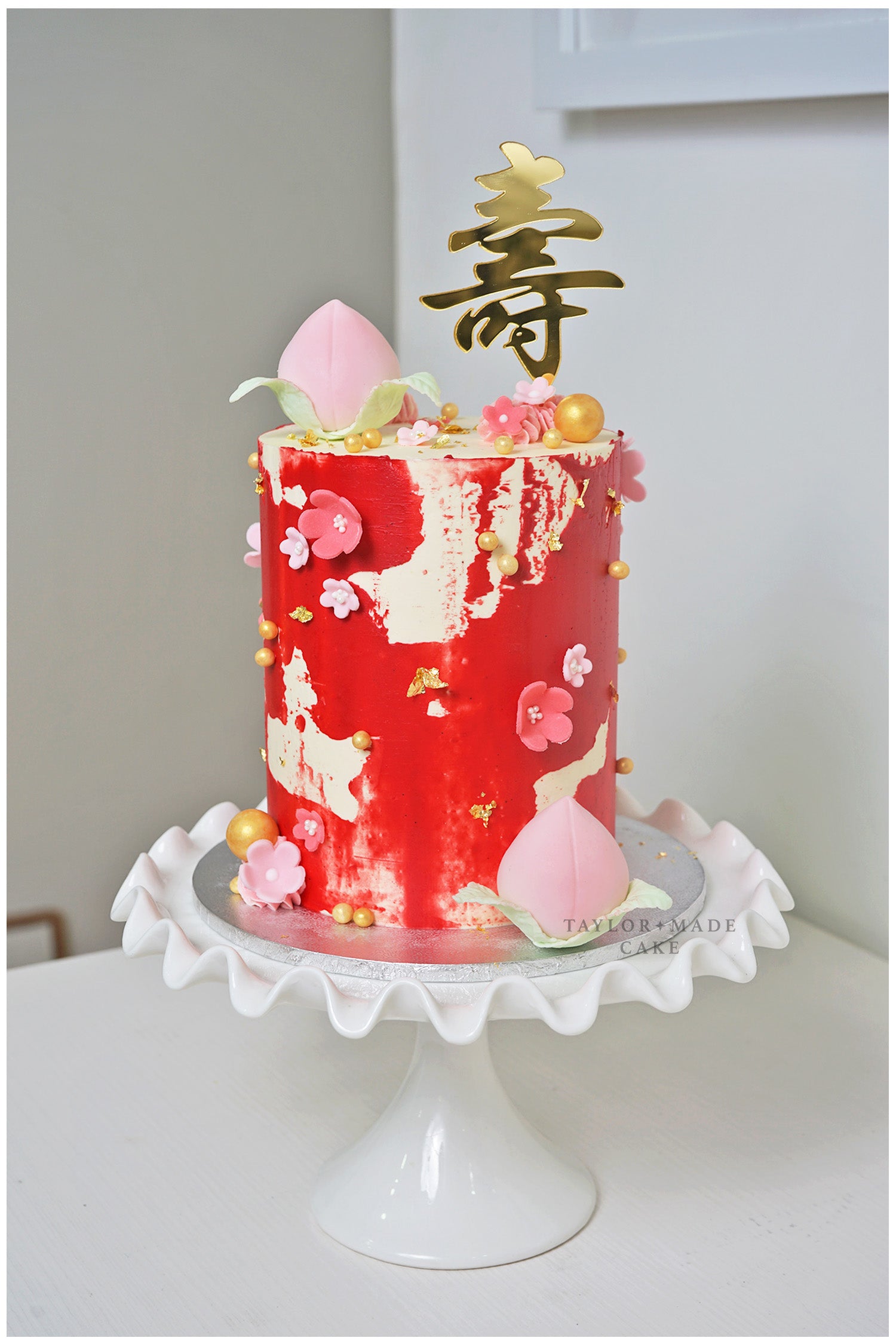 Shou Tao Longevity Peach Cake