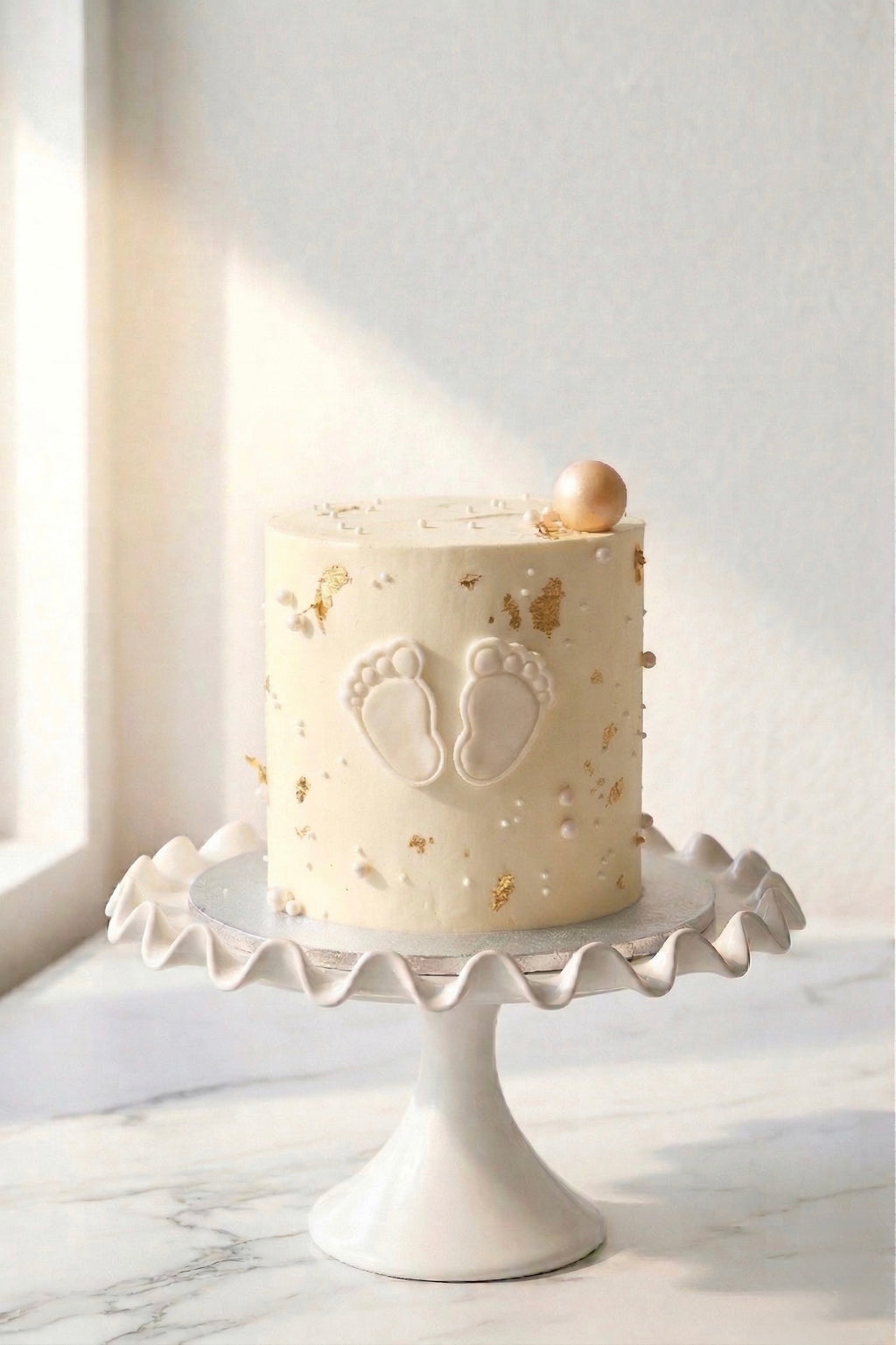 Mini Gender Reveal Cake