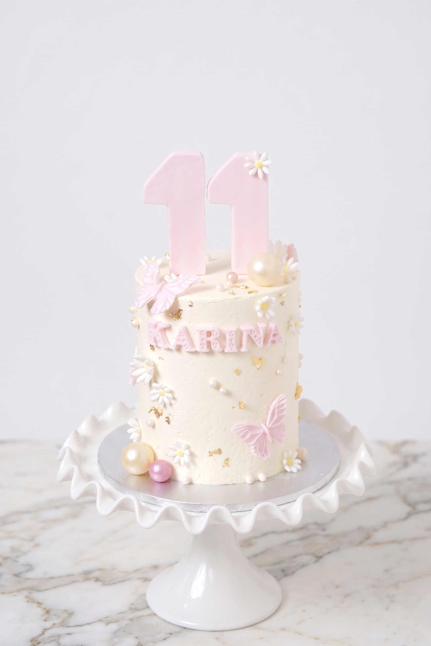 Enchanted Butterfly Cake