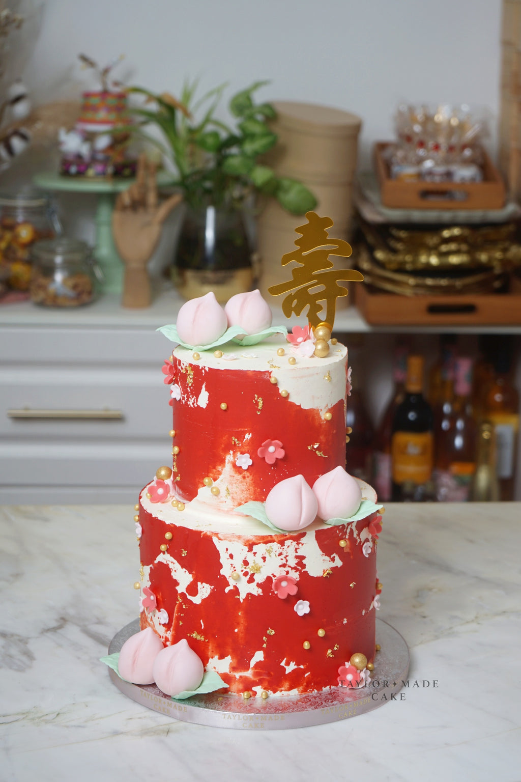 Shou Tao Longevity Peach Cake