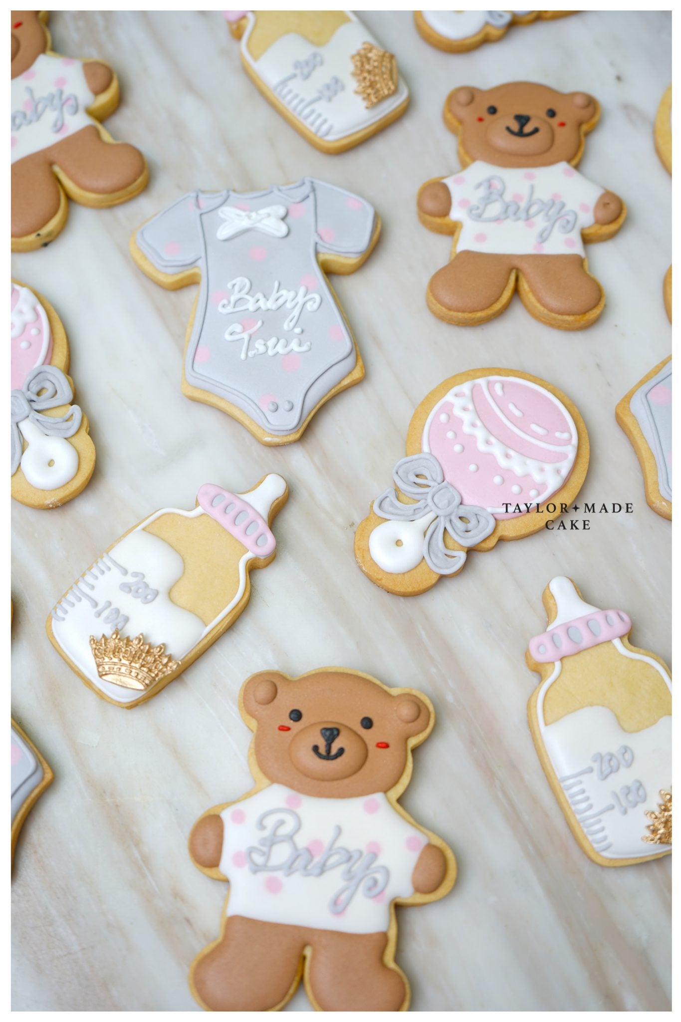 Baby Shower Butter Cookies