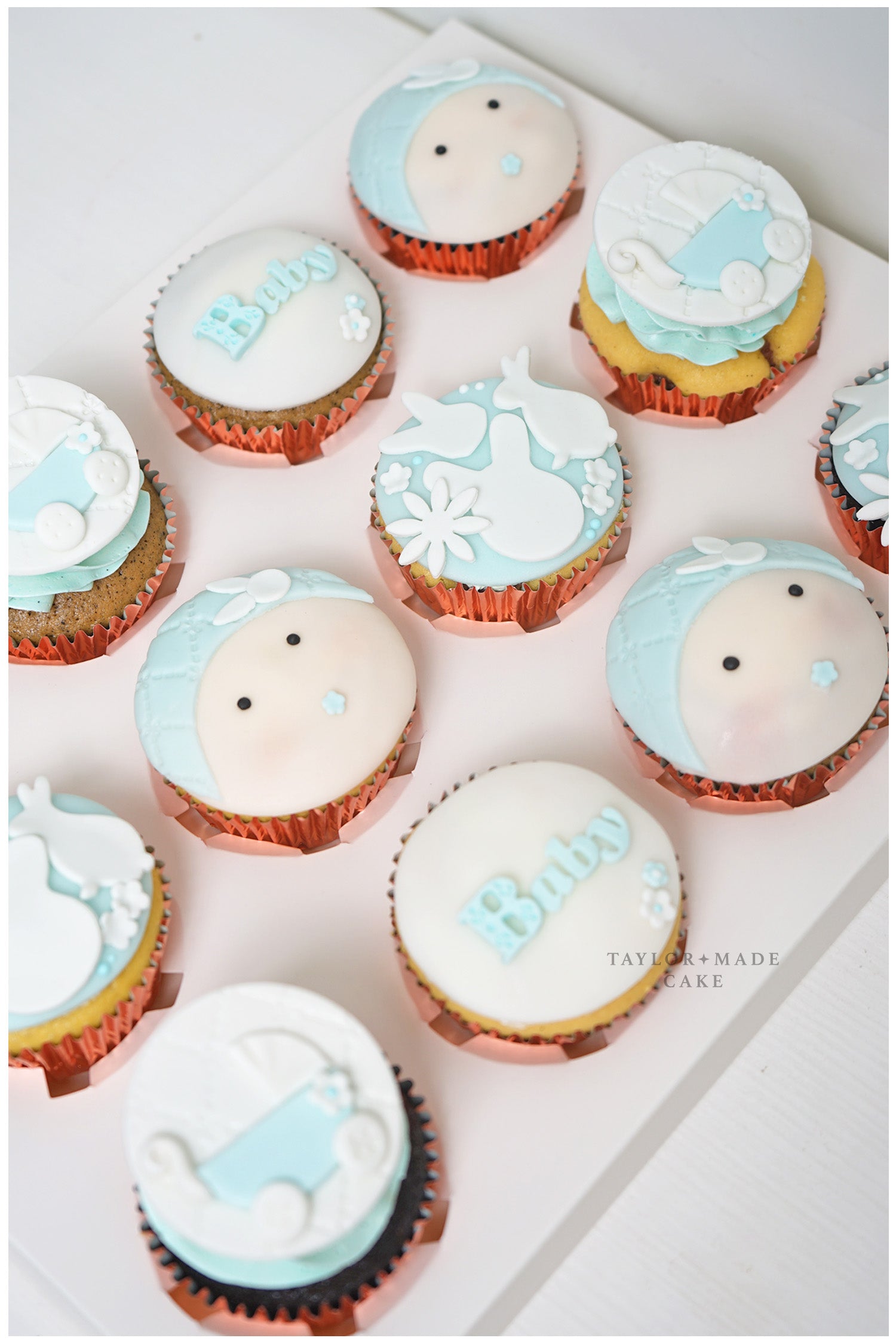 Baby Shower Cupcake Set