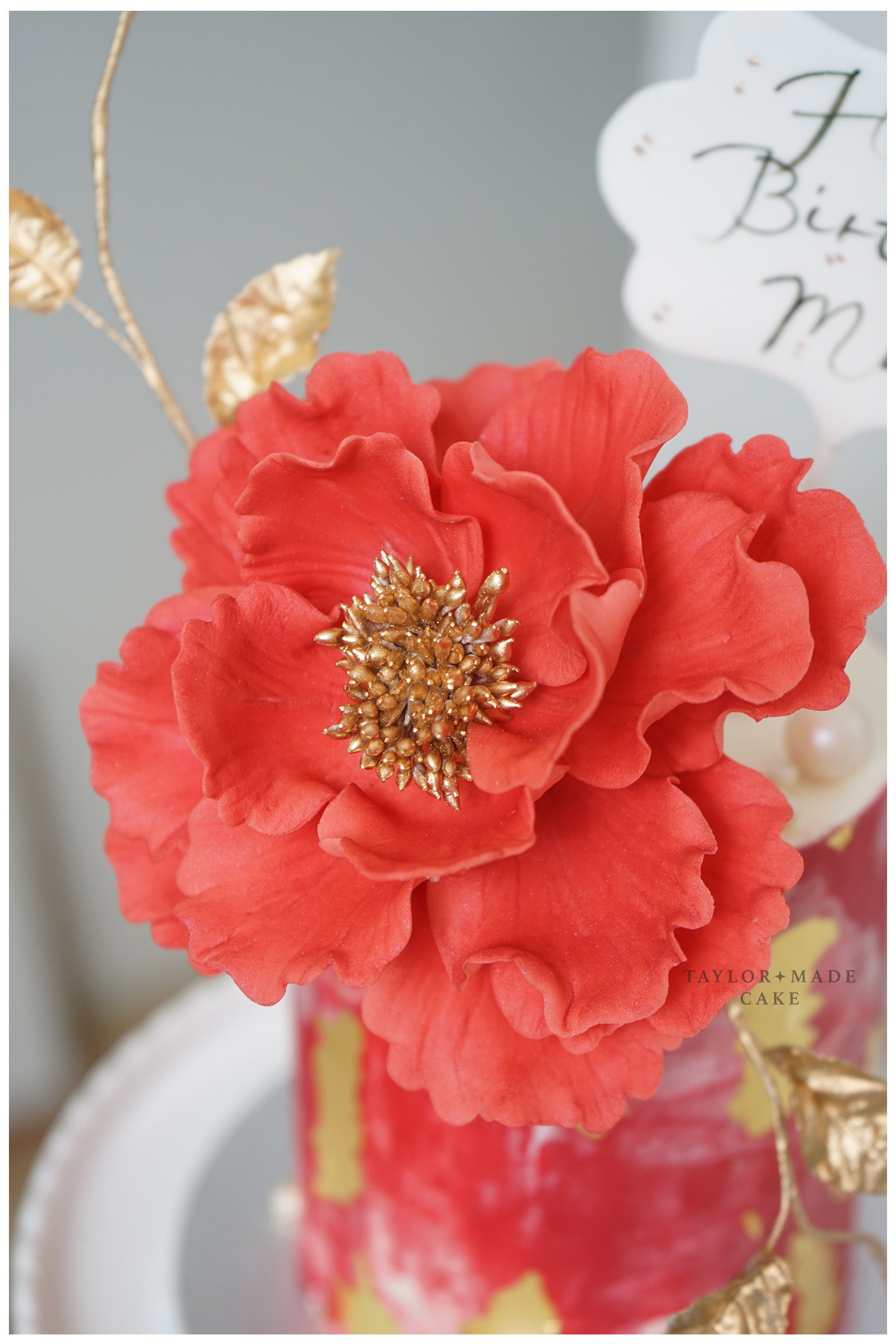 Peony in Red
