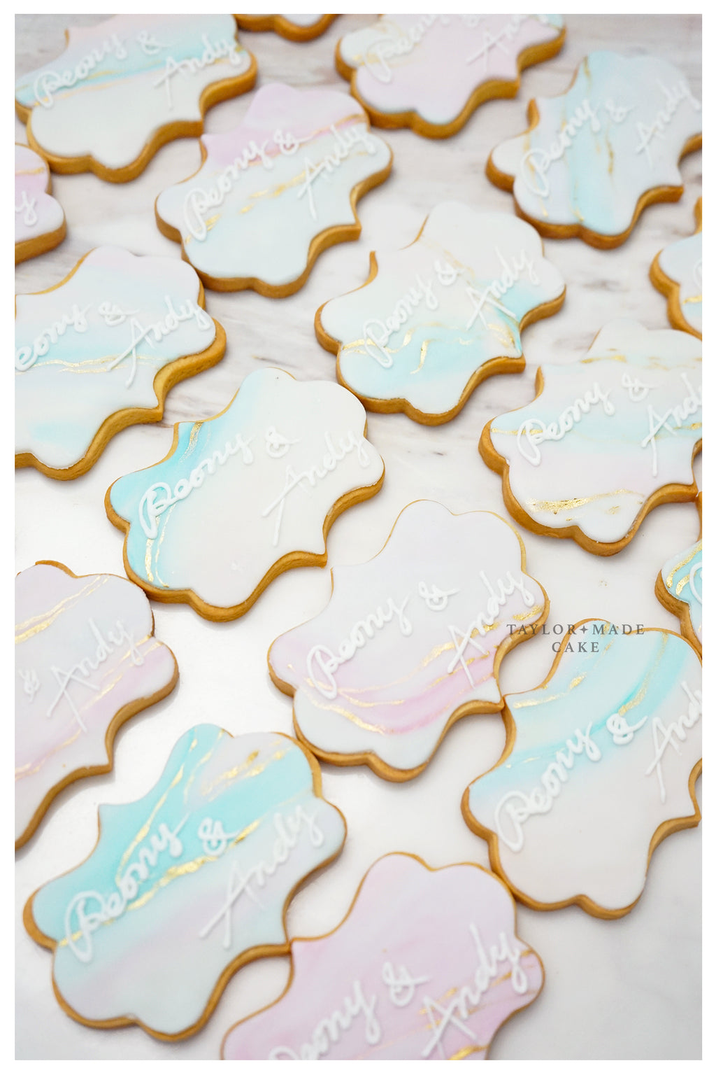 Marble Butter Cookies