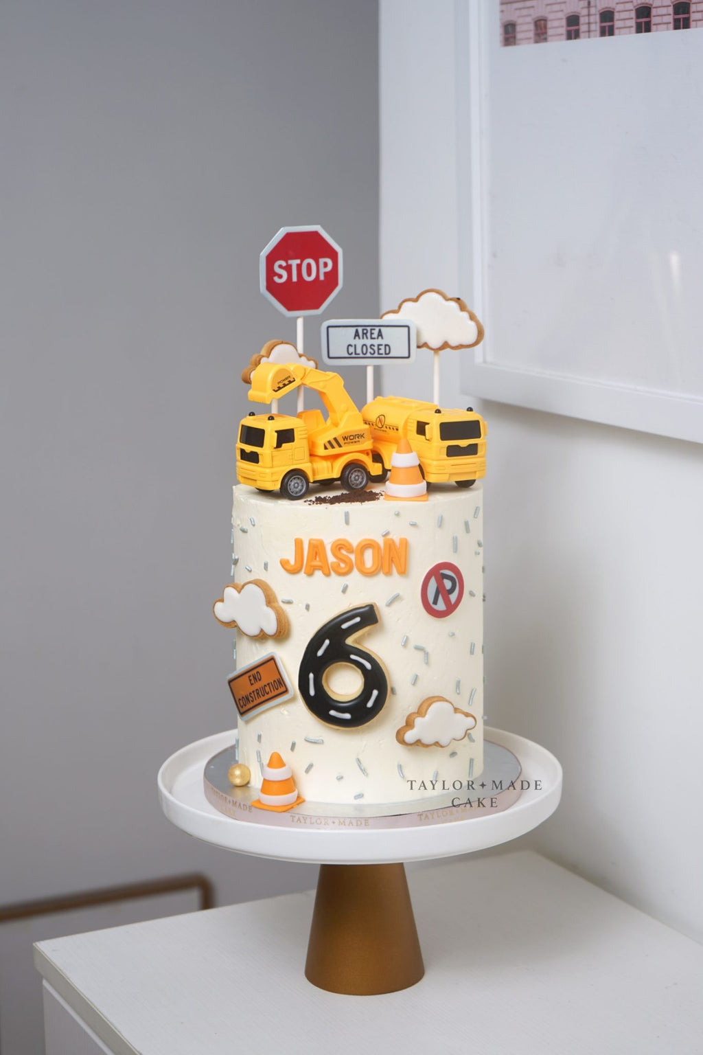 Construction Party Cake