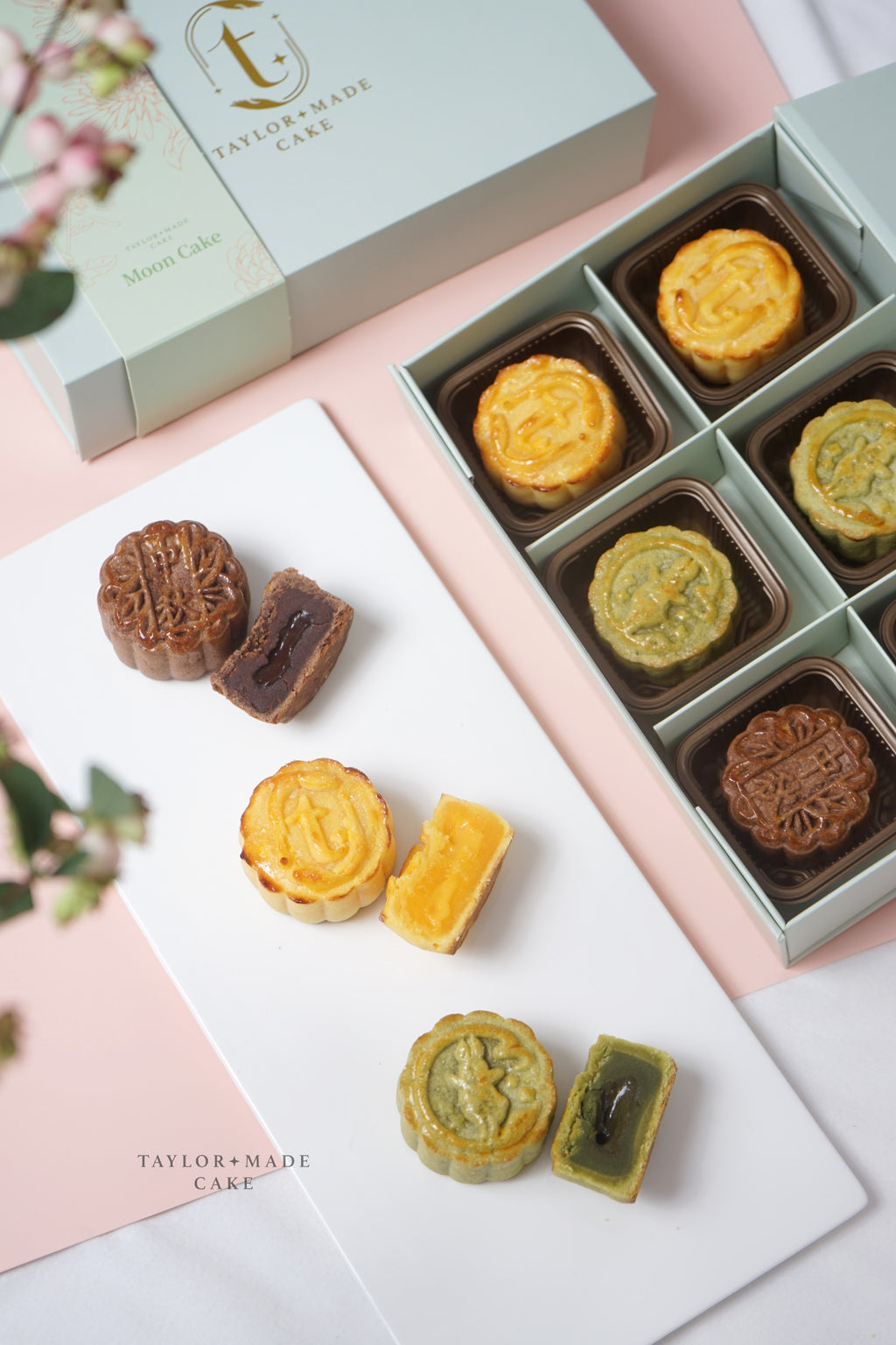 Bespoke Handmade Lava Custard Mooncakes | Corporate Gifting and OEM