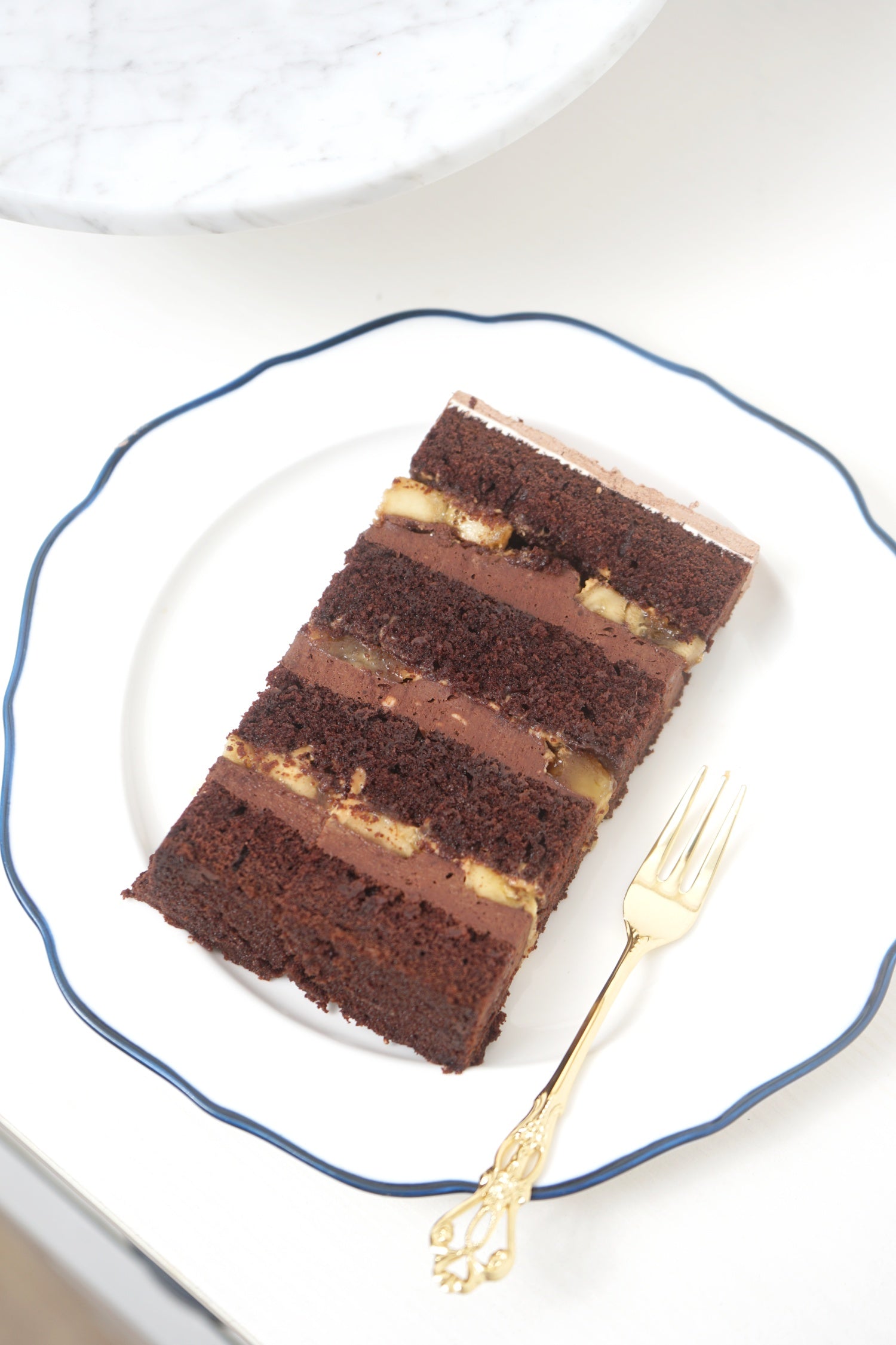 Chocolate Banana Father's Day Cake