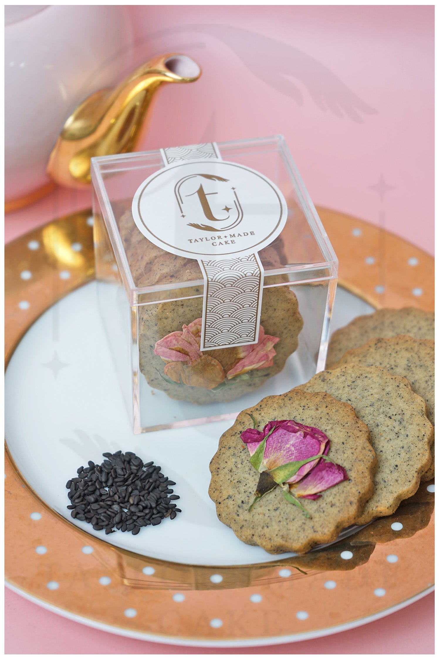 Black Sesame Cookies