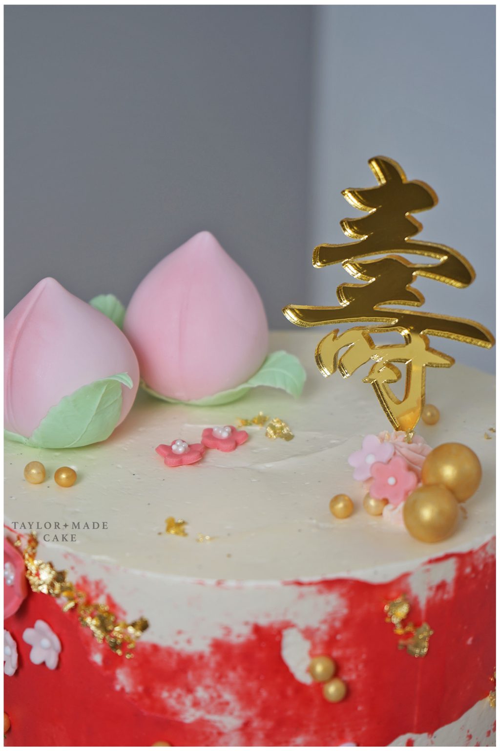 Shou Tao Longevity Peach Cake