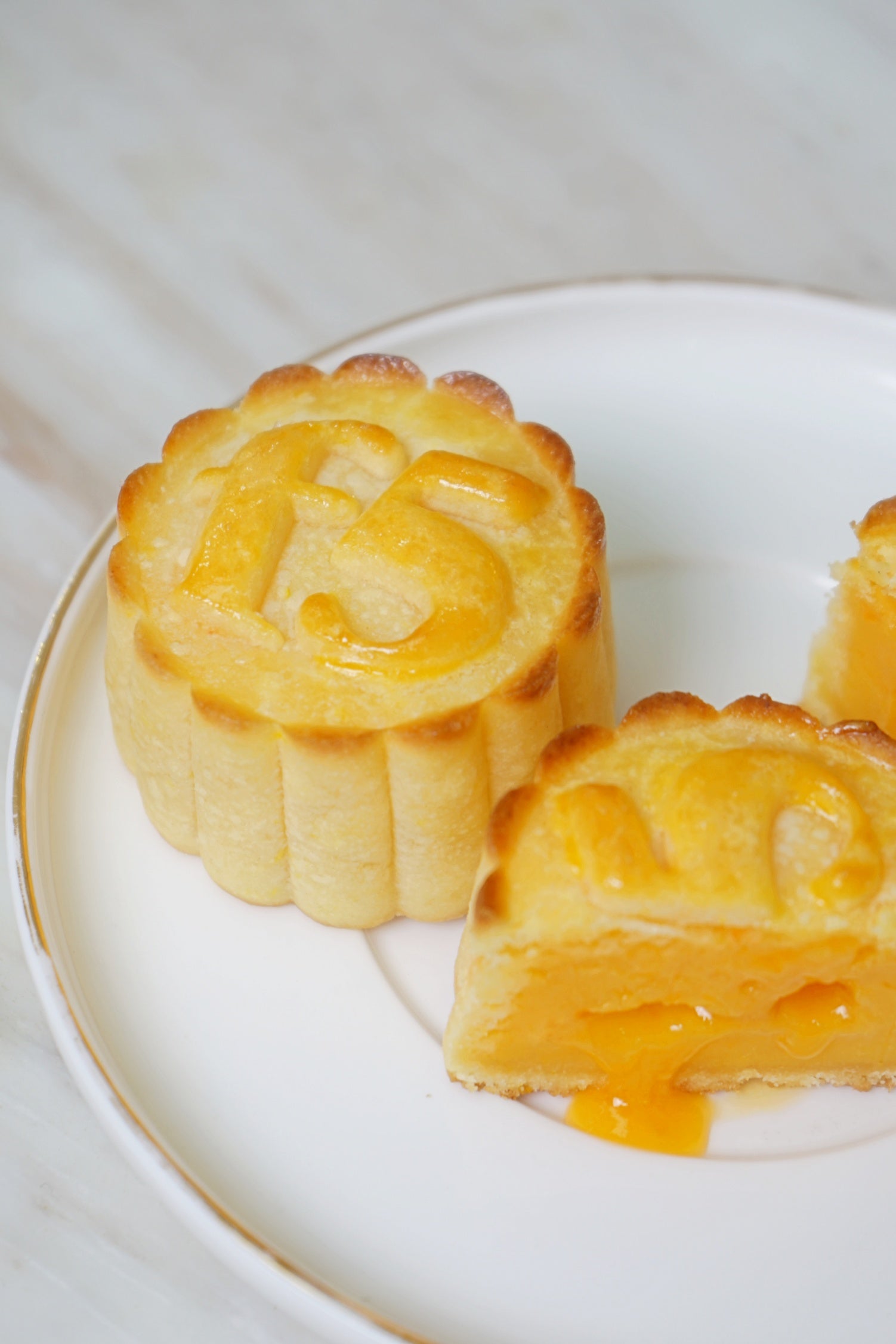 Bespoke Handmade Lava Custard Mooncakes | Corporate Gifting and OEM