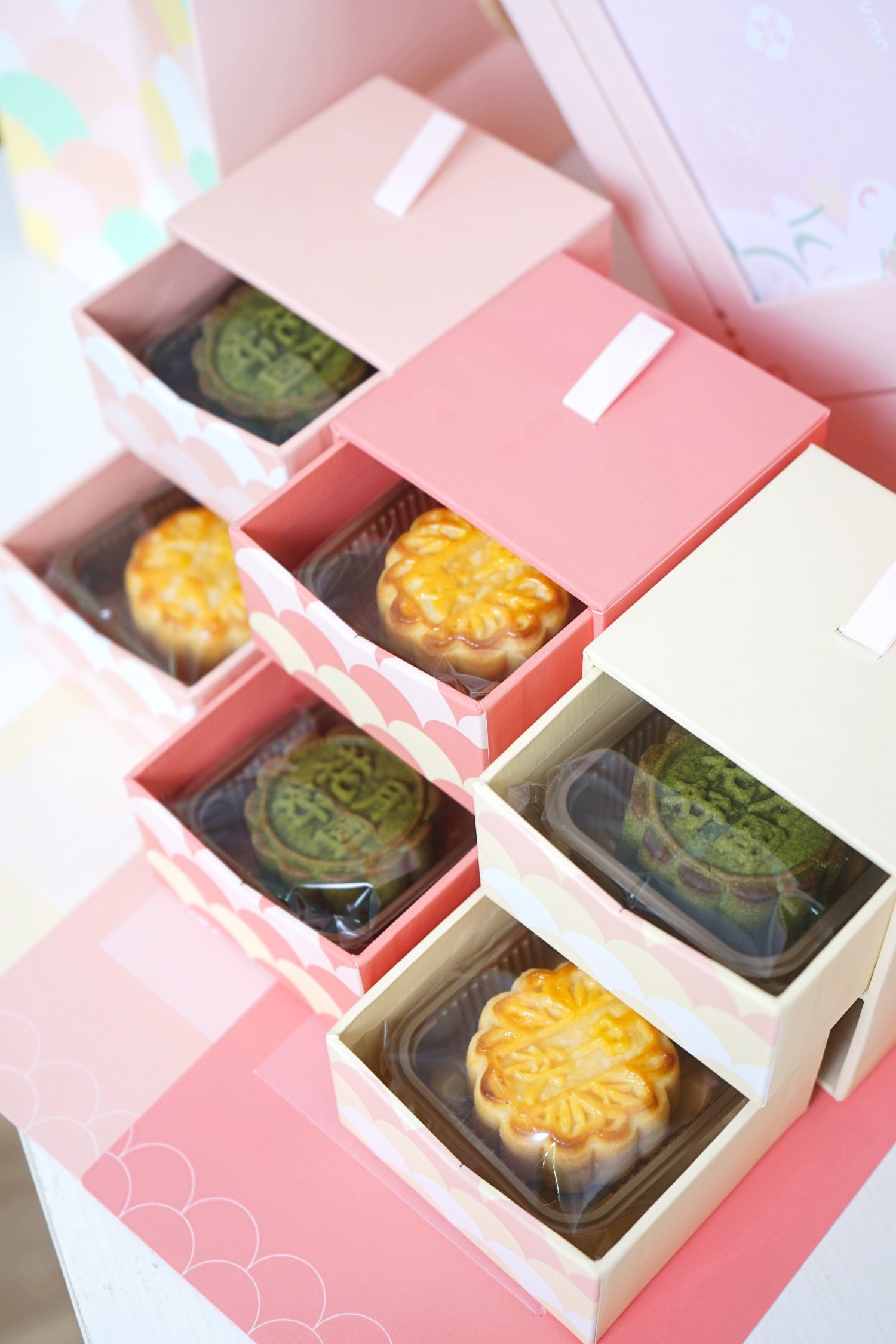 Bespoke Handmade Lava Custard Mooncakes | Corporate Gifting and OEM