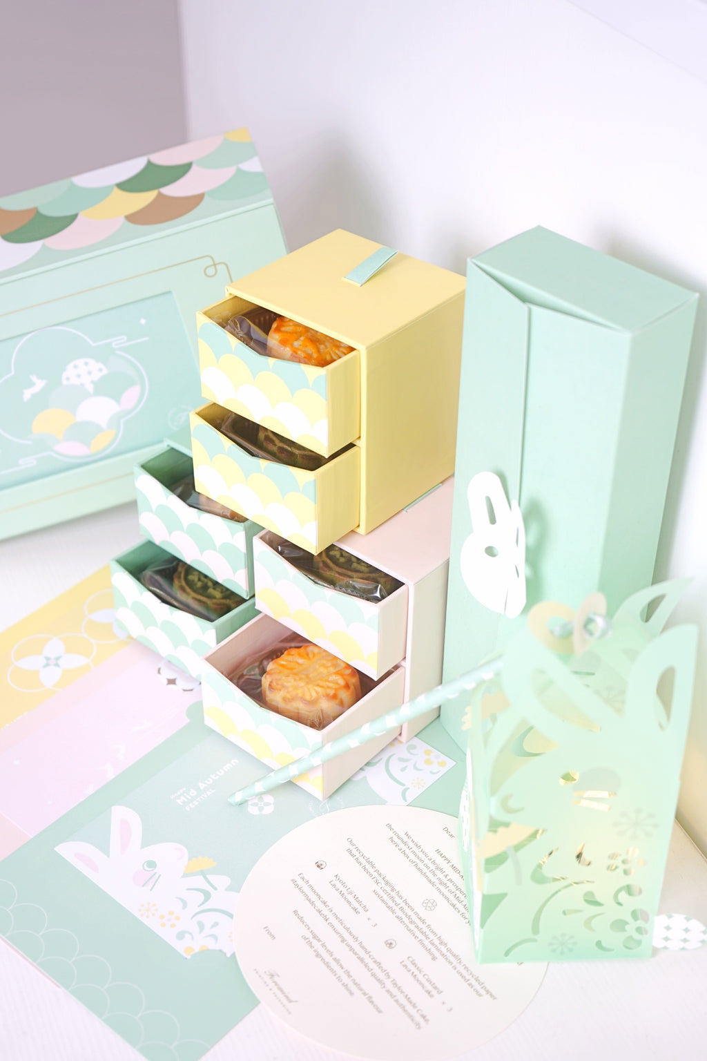 Bespoke Handmade Lava Custard Mooncakes | Corporate Gifting and OEM