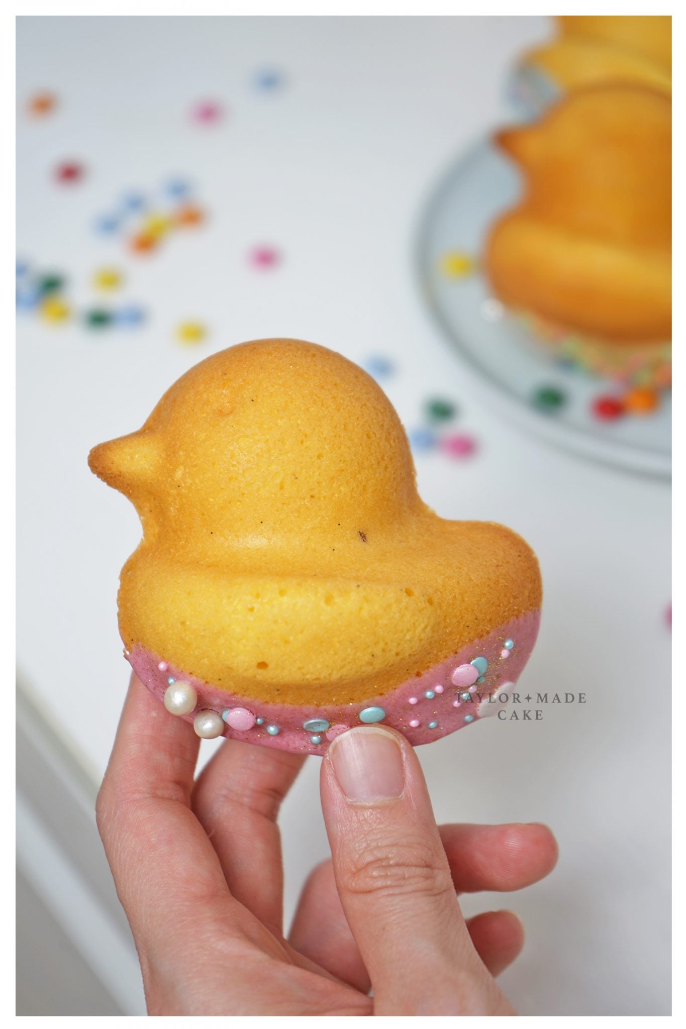 Easter Mini Chick Cake