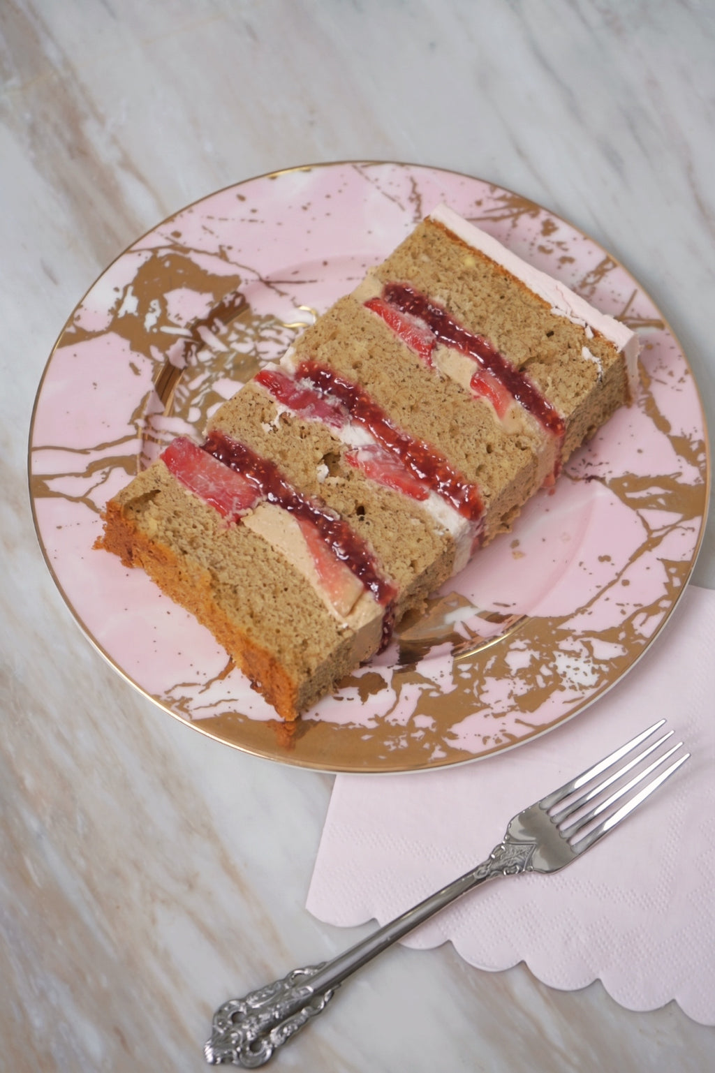 Mother’s Day Exclusive: Strawberry Earl Grey Cake