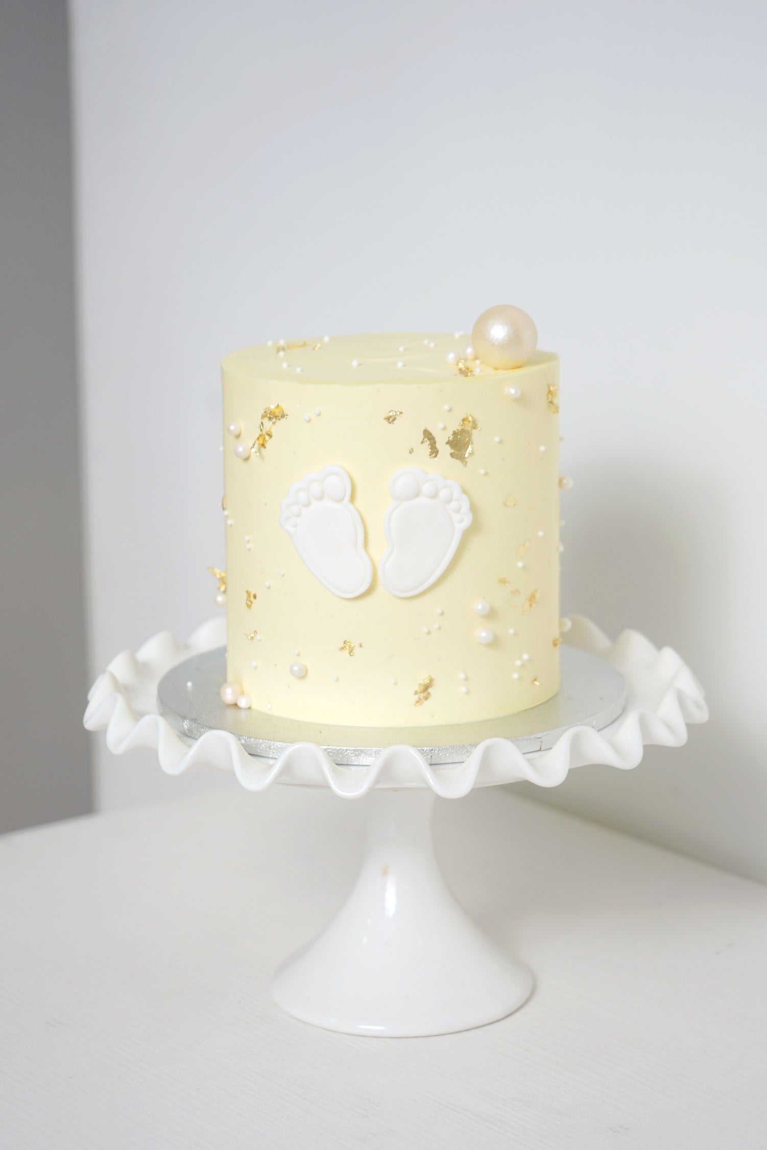 Mini Gender Reveal Cake