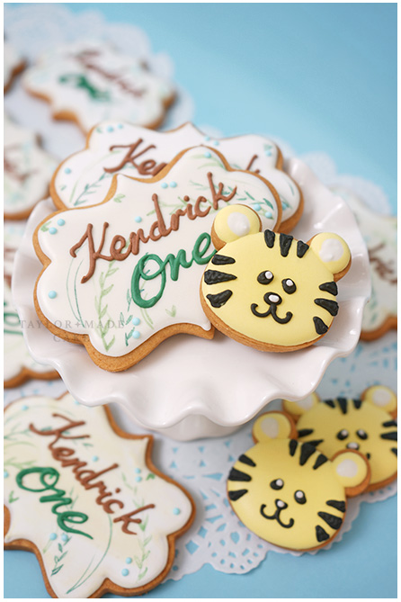 tiger baby cookies