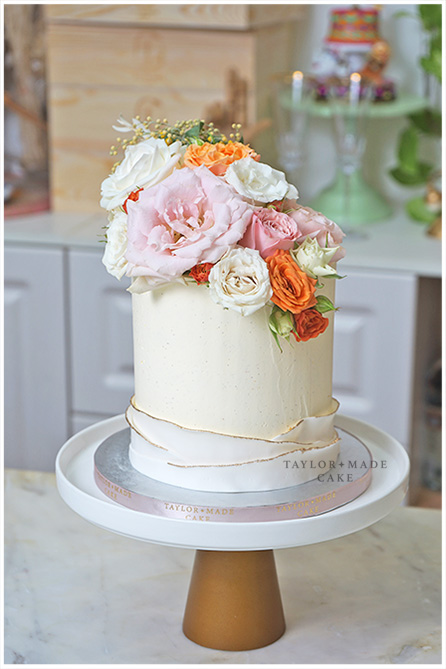 small wedding cake